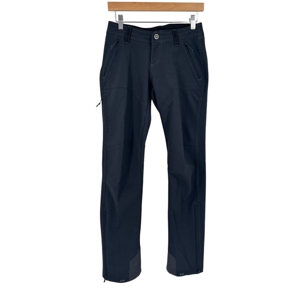 Kuhl Klash Pants Relaxed Fit Softshell Hiking Travel Size 4 Gotham 6210 - Picture 1 of 15